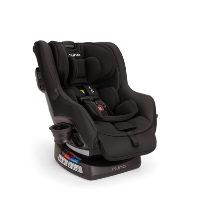 Nuna RAVA 2024 Convertible Car Seat in Caviar