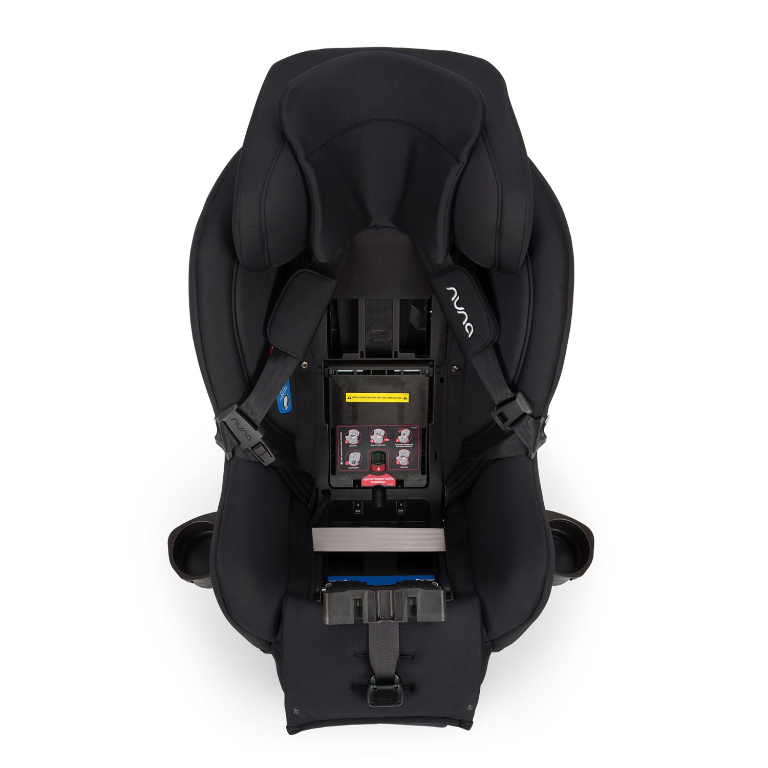 Nuna RAVA Next Convertible Car Seat in Caviar