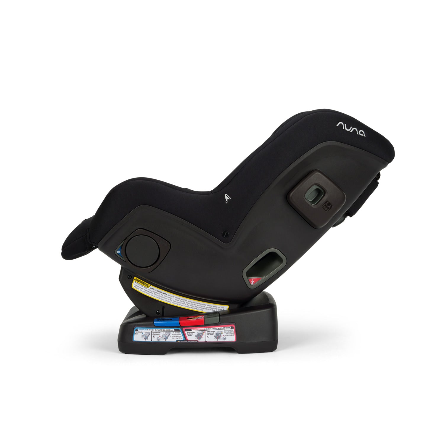 Nuna RAVA Next Convertible Car Seat in Caviar