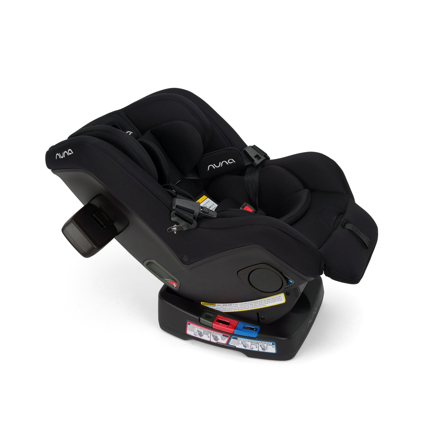 Nuna RAVA Next Convertible Car Seat in Caviar