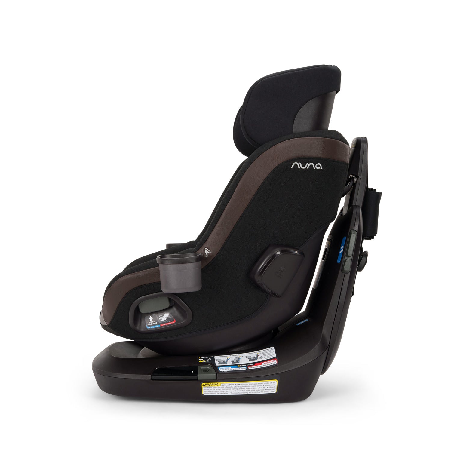 Nuna REVV™ Maxx Rotating Convertible Car Seat in Caviar