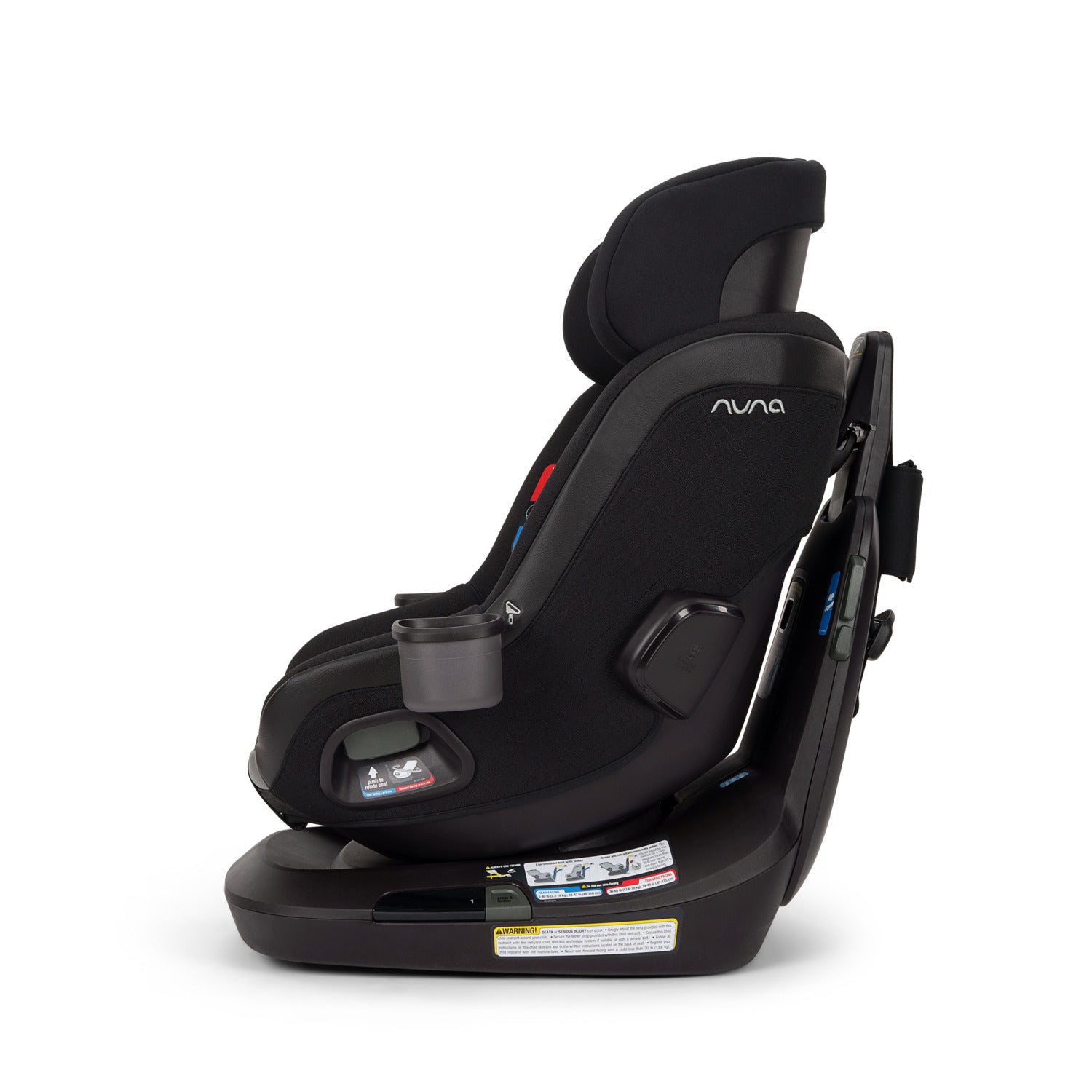 Nuna REVV™ Maxx Rotating Convertible Car Seat in Midnight