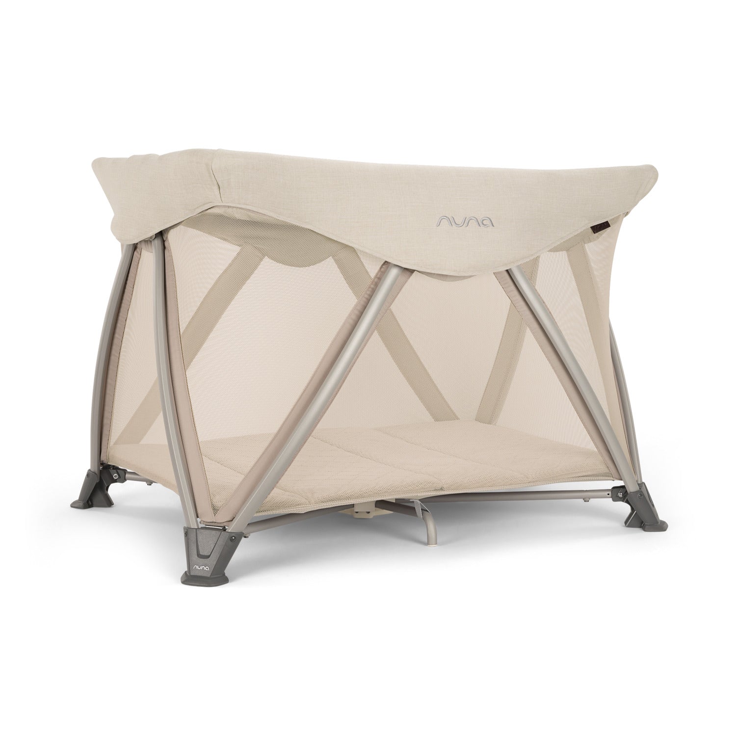Nuna SENA™ Aire Travel Crib + Changer in Biscotti