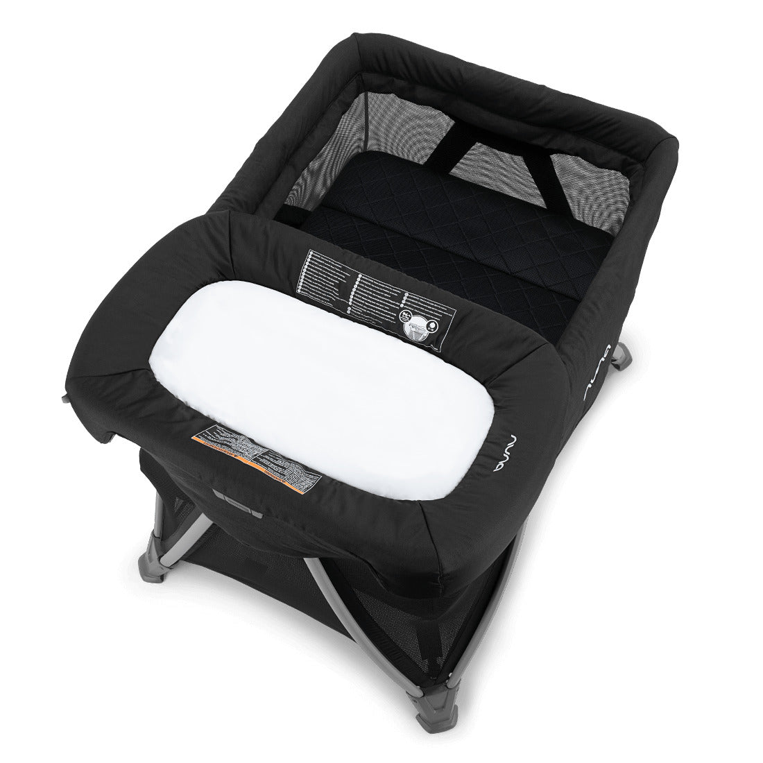 Nuna SENA™ Aire Travel Crib + Changer in Caviar