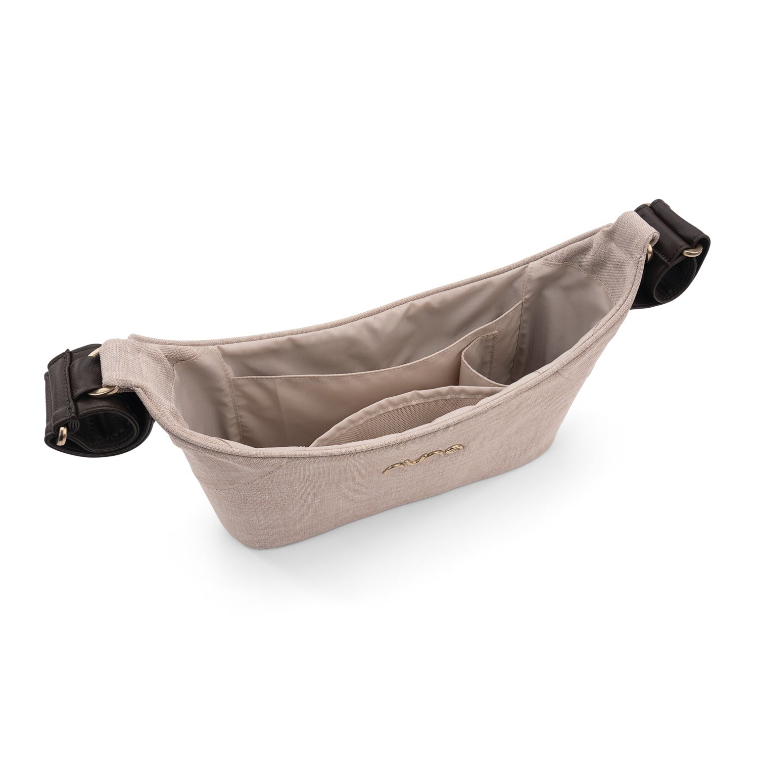 Nuna Stroller Organizer in Biscotti