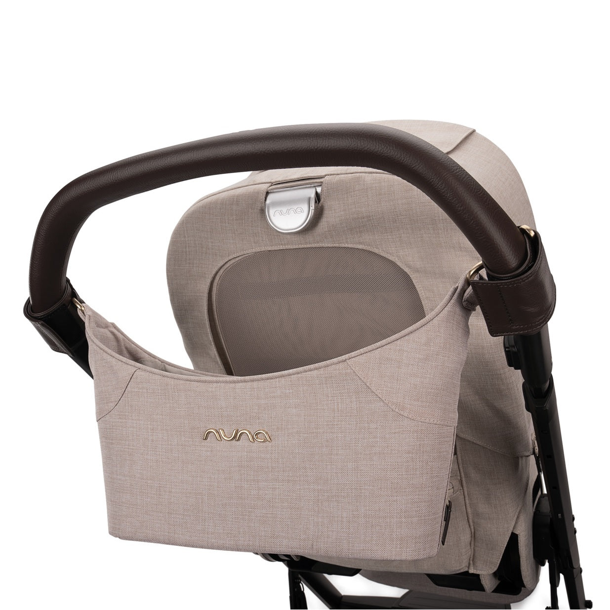 Nuna Stroller Organizer in Biscotti