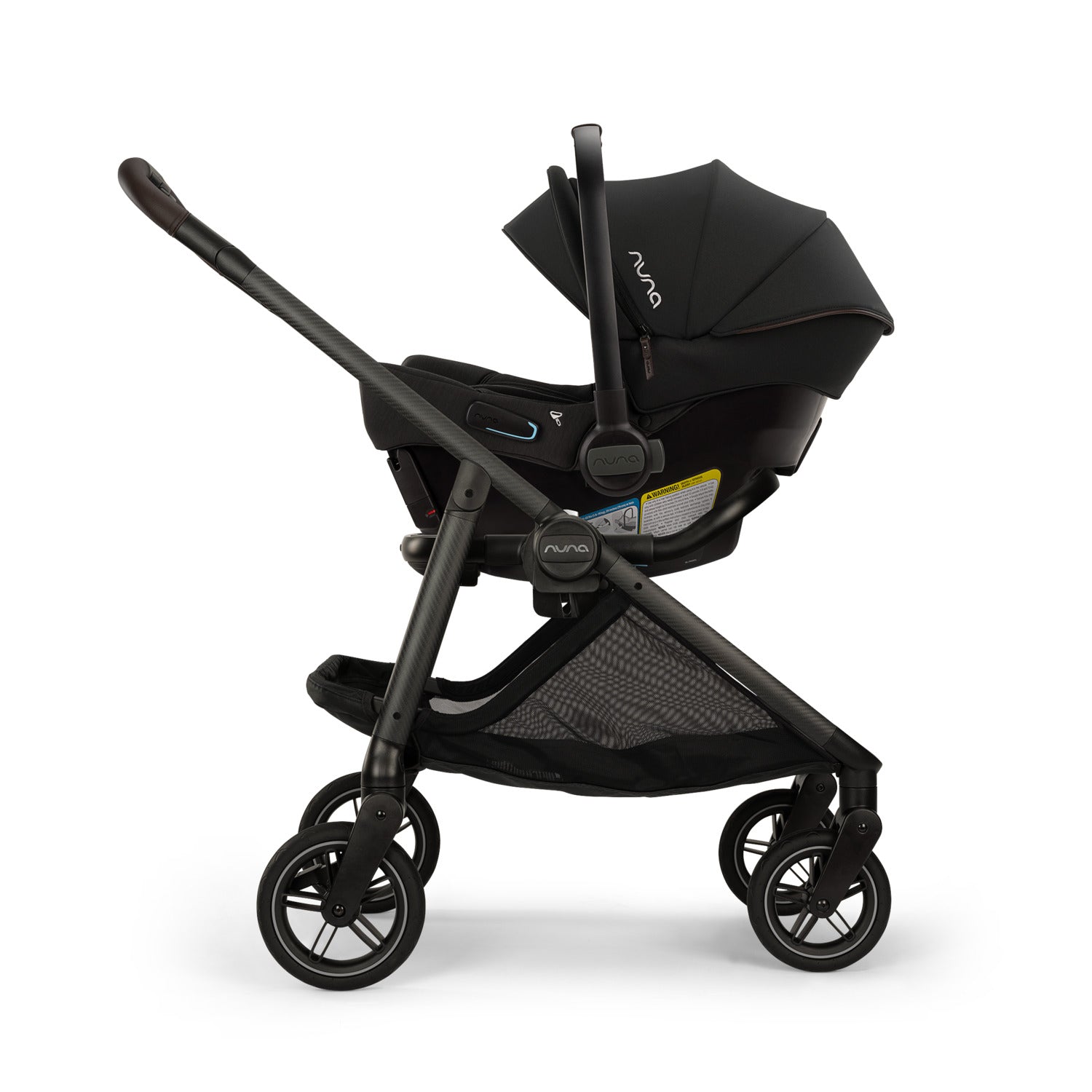 Nuna SWIV™ + PIPA™ Urbn Travel System in Caviar/chocolate