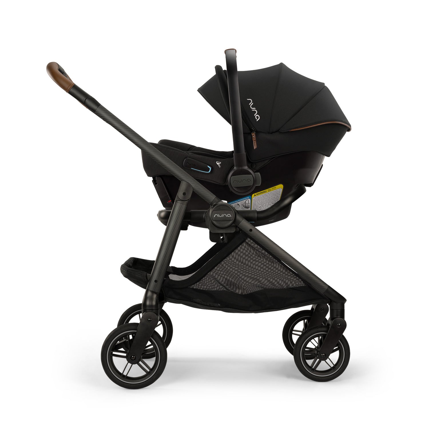 Nuna SWIV™ + PIPA™ Urbn Travel System in Caviar