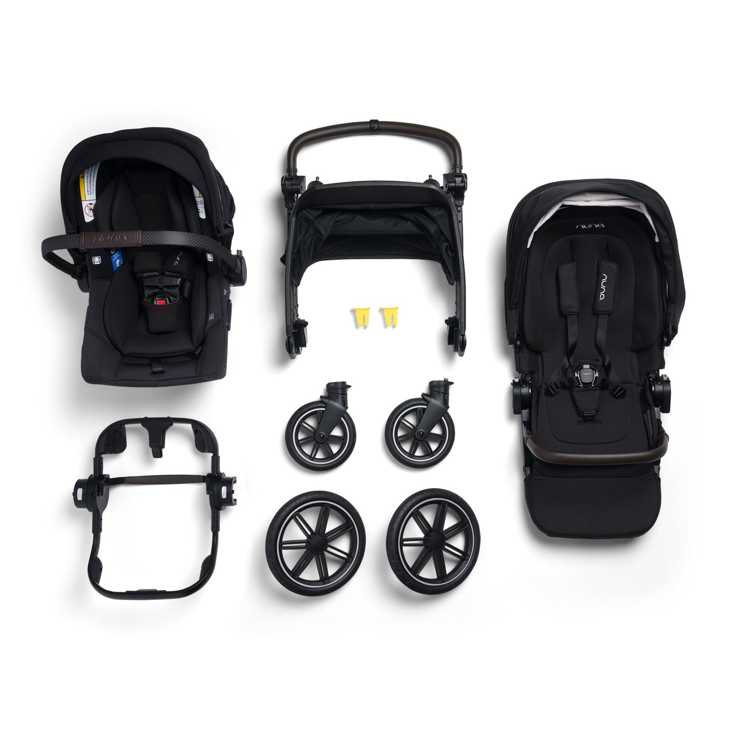 Nuna TRIV™ LX + PIPA™ Urbn Travel System in Caviar