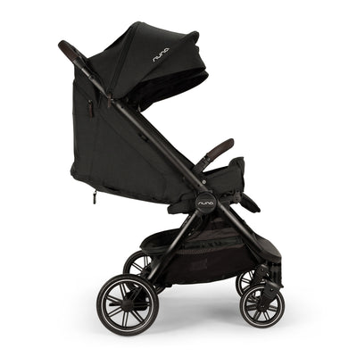 Nuna TRVL™ dubl Stroller in Caviar Chocolate