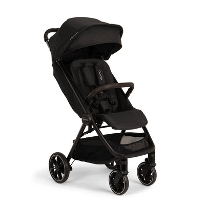 Nuna TRVL™ LX Stroller in Caviar/Chocolate
