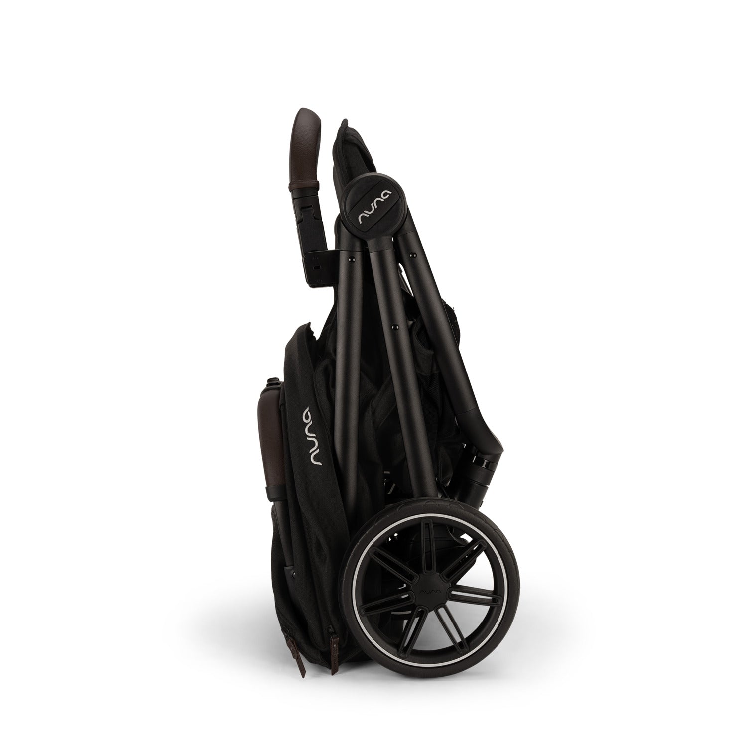 Nuna TRVL™ LX Stroller in Caviar/Chocolate