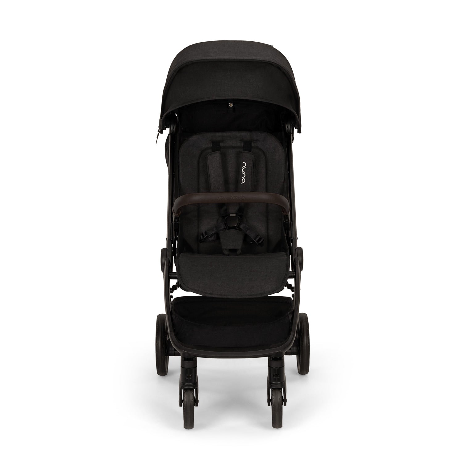 Nuna TRVL™ LX Stroller in Caviar/Chocolate