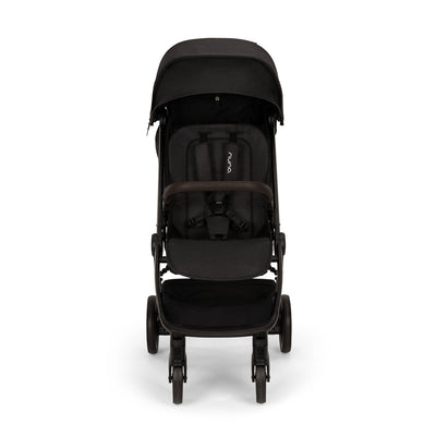 Nuna TRVL™ LX Stroller in Caviar/Chocolate