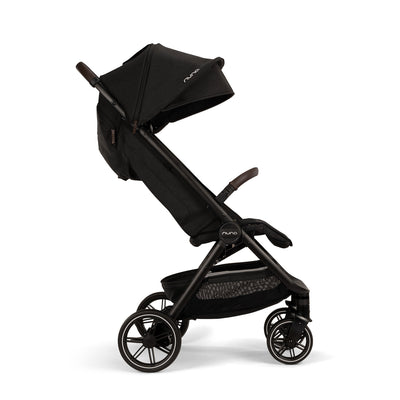 Nuna TRVL™ LX Stroller in Caviar/Chocolate