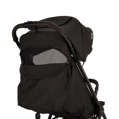 Nuna TRVL™ LX Stroller in Caviar/Chocolate