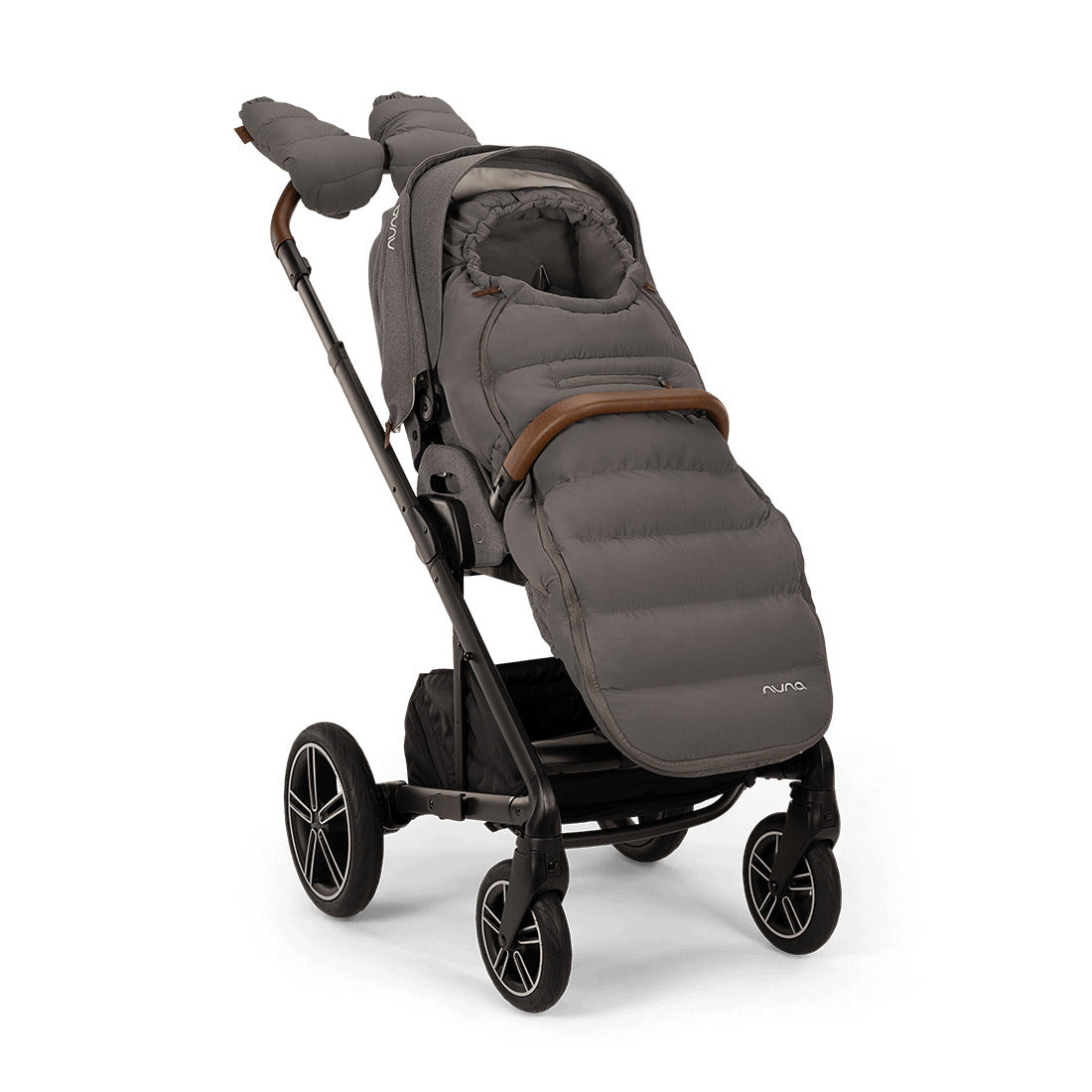 winter double stroller Nuna Winter Stroller Set