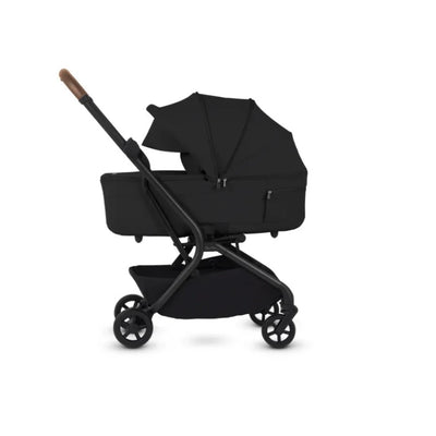 Silver Cross Nia Travel Stroller & Bassinet Bundle in Onyx
