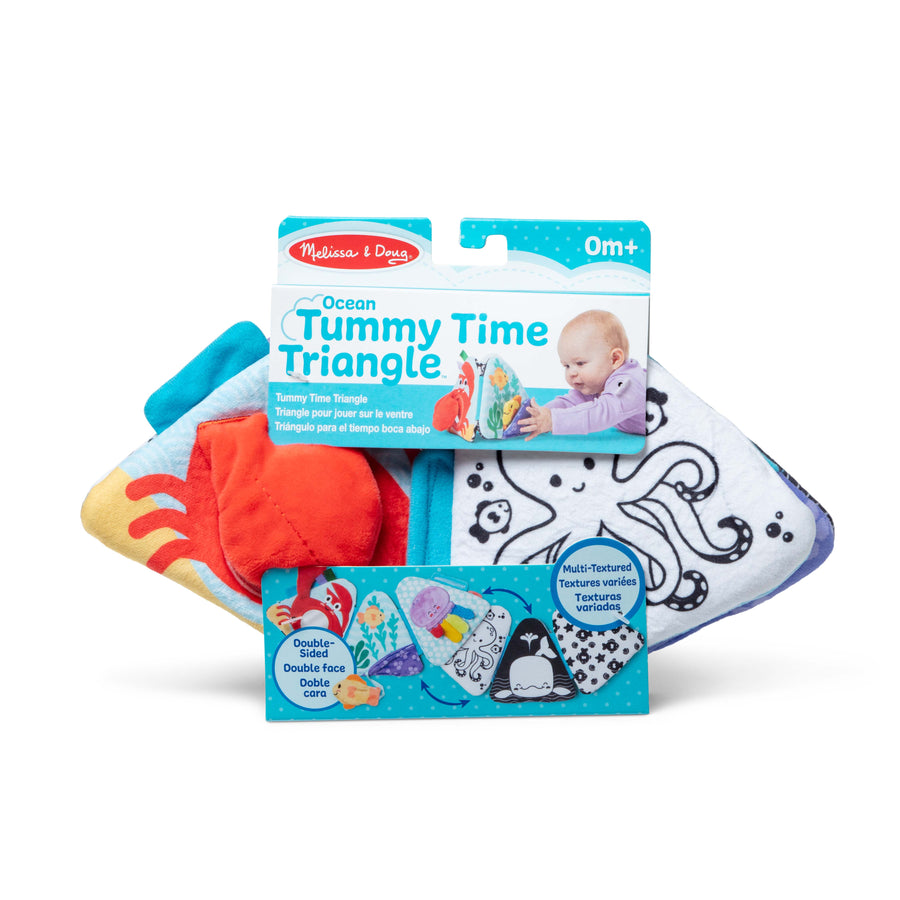 Melissa & Doug Ocean Tummy Time Triangle