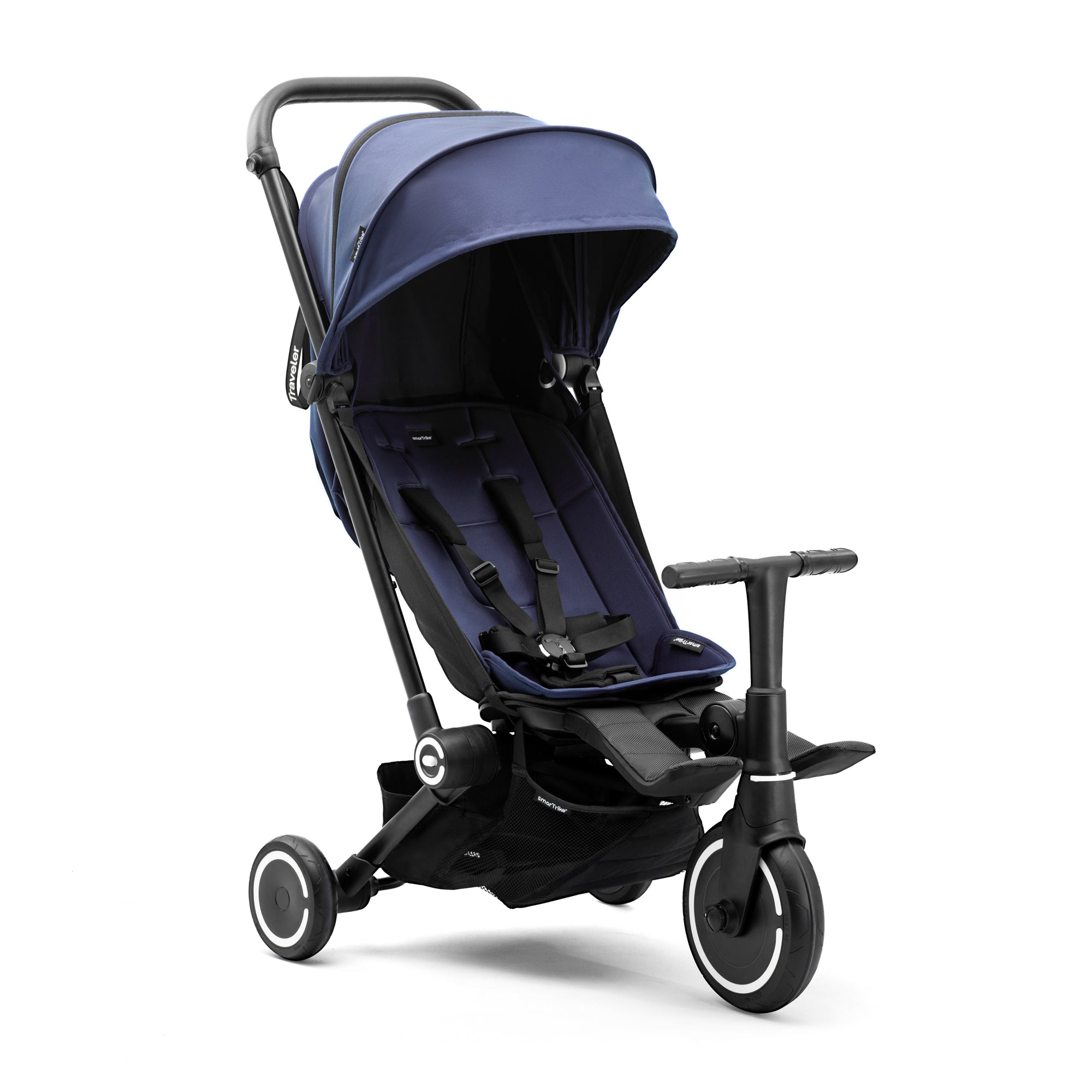 smarTrike Traveler Stroller in Midnight Blue