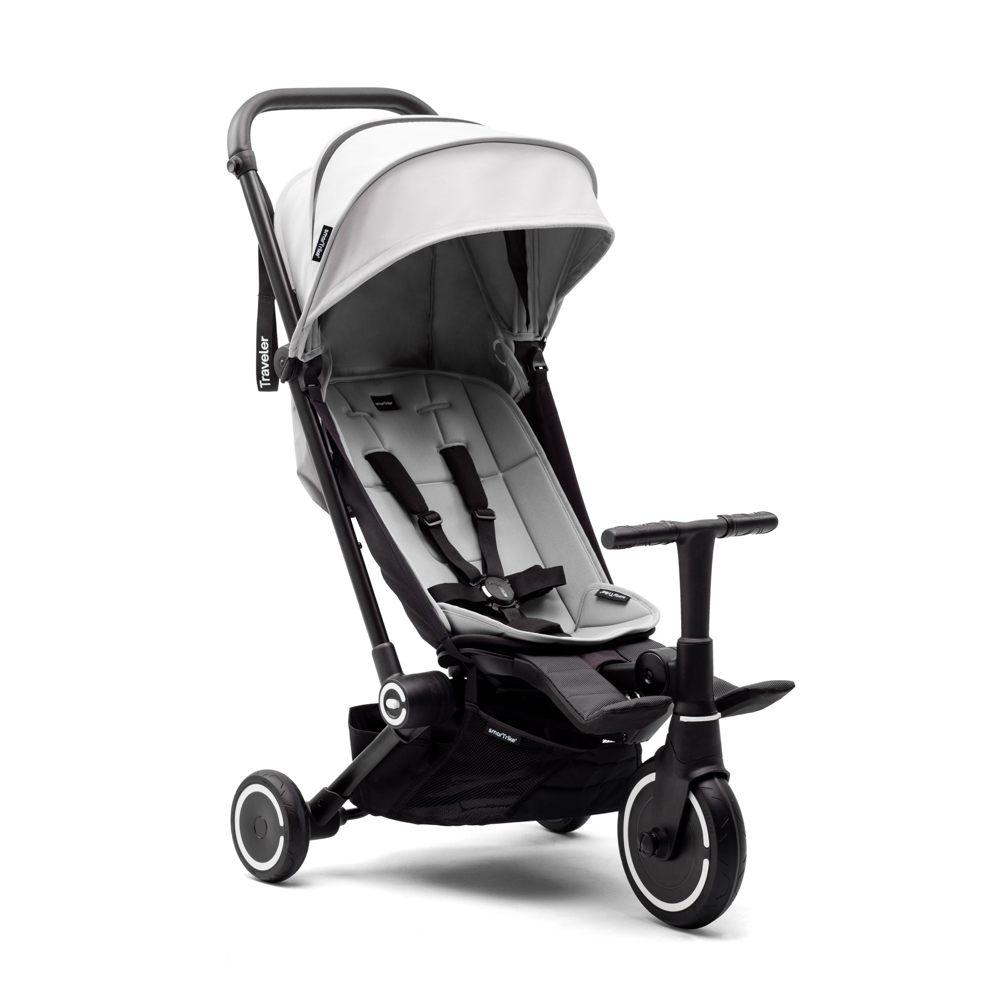 smarTrike Traveler Stroller in Everet Grey