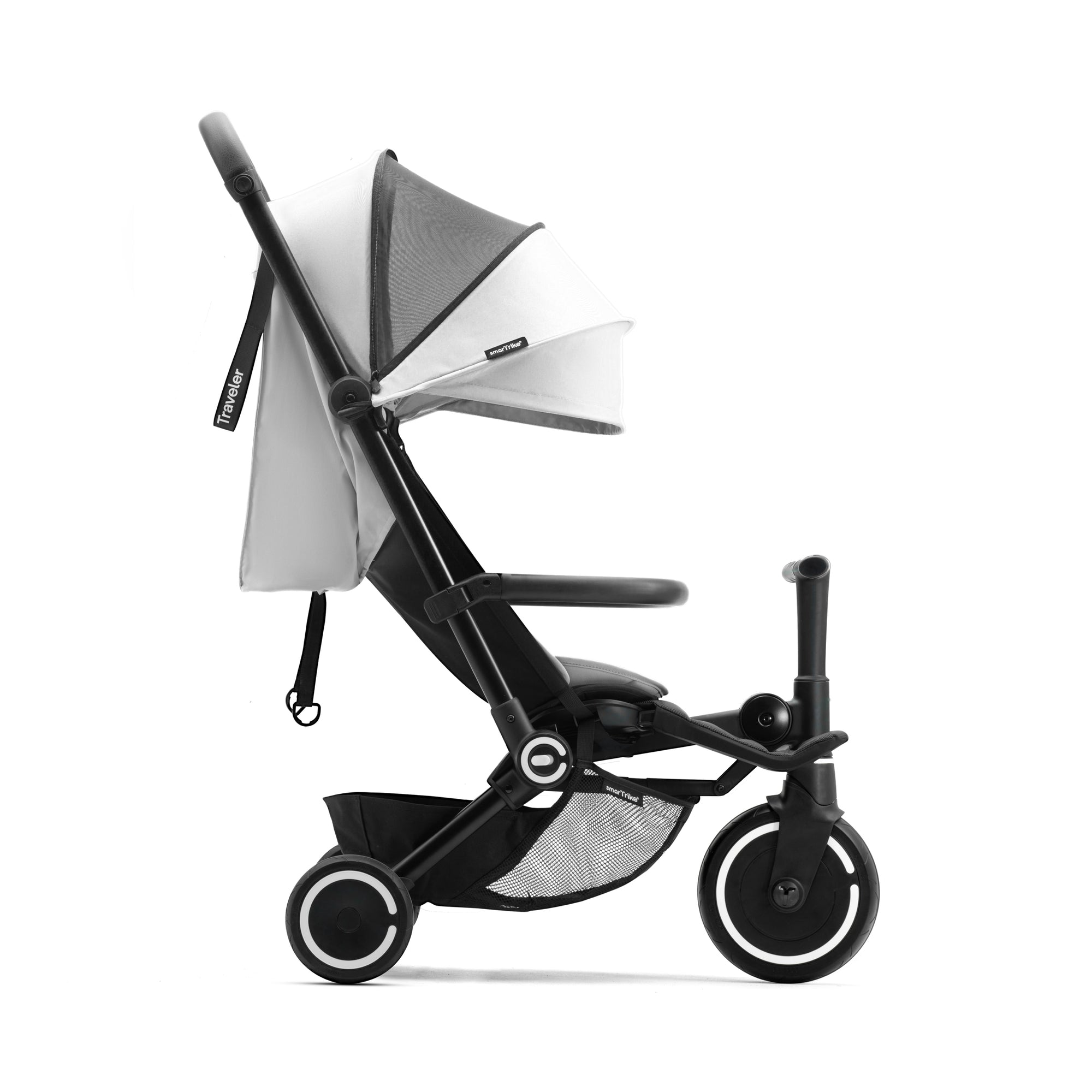 smarTrike Traveler Stroller in Everet Grey