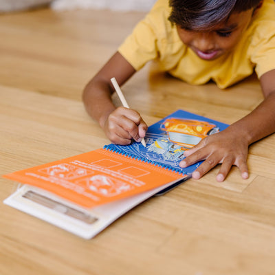 Melissa & Doug On the Go Scratch Art Color Reveal Pad - Vehicles