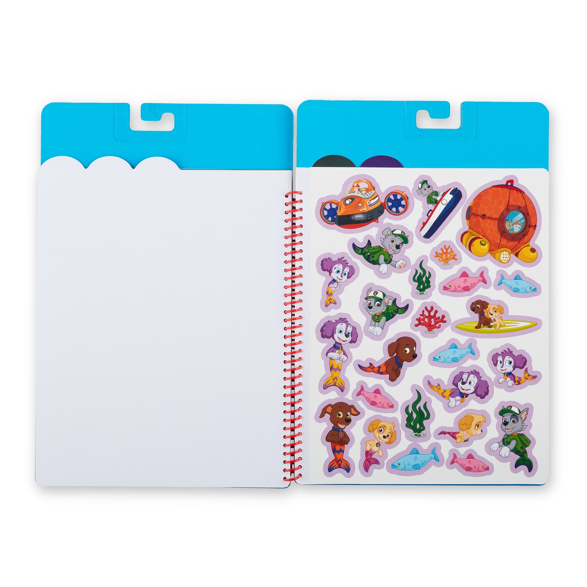 Melissa & Doug PAW Patrol Restickable Stickers Flip-Flap Pad - Classic Missions