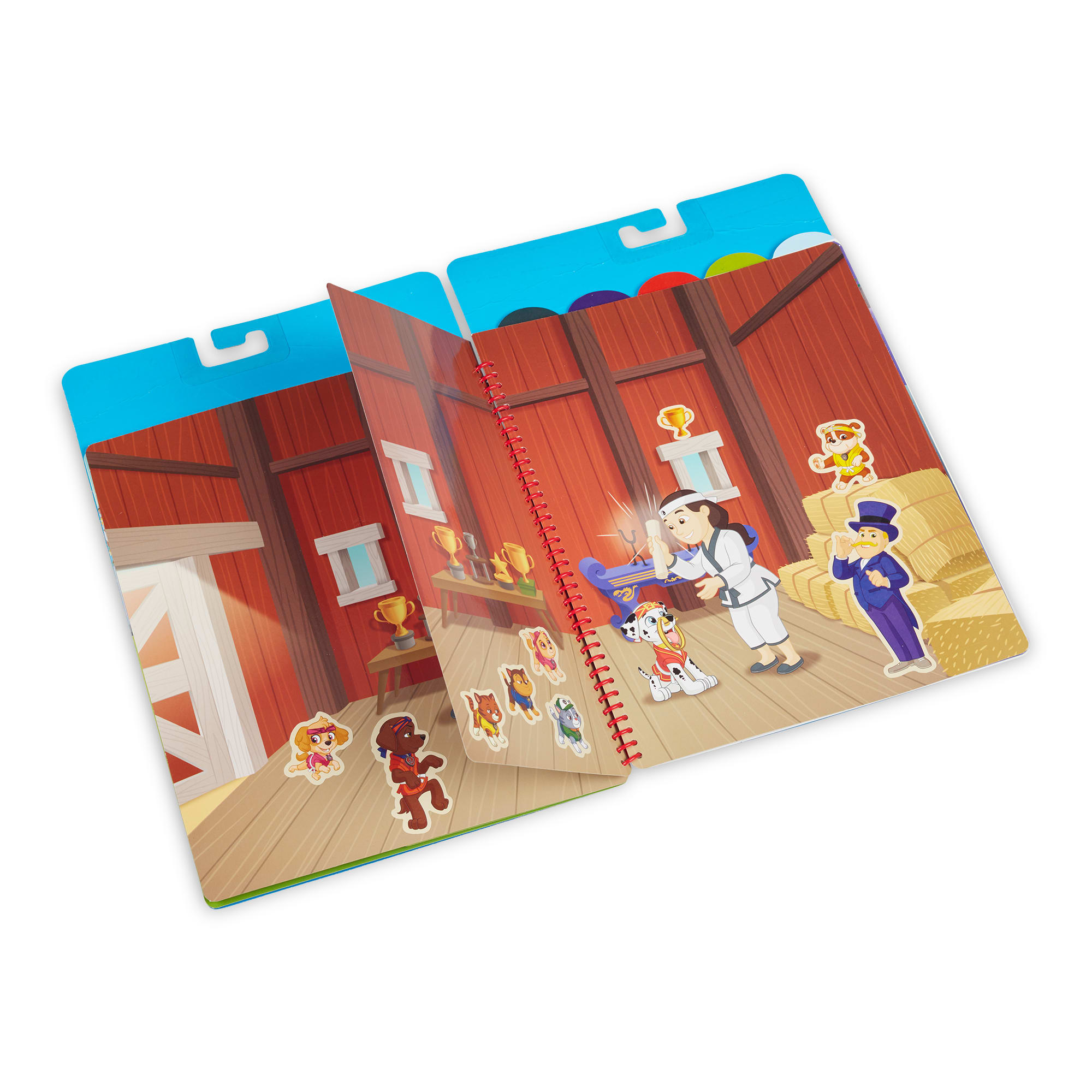 Melissa & Doug PAW Patrol Restickable Stickers Flip-Flap Pad - Classic Missions