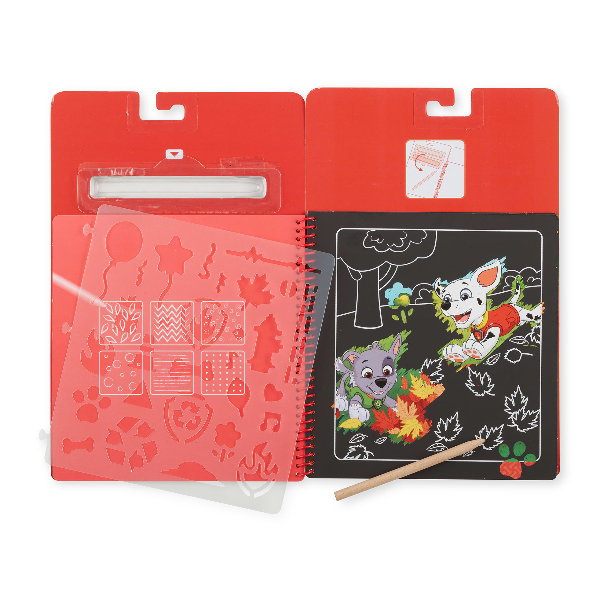 Melissa & Doug PAW Patrol Scratch Art Pad - Marshall