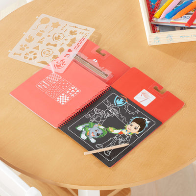 Melissa & Doug PAW Patrol Scratch Art Pad - Marshall