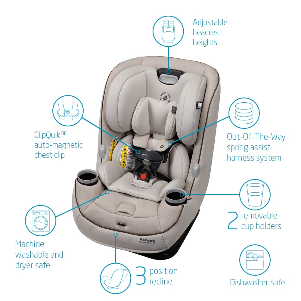 Maxi-Cosi Pria™ Max All-in-One Convertible Car Seat