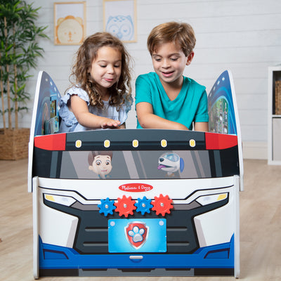 Melissa & Doug Paw Patrol 2 Wooden Pawtroller Activity Center