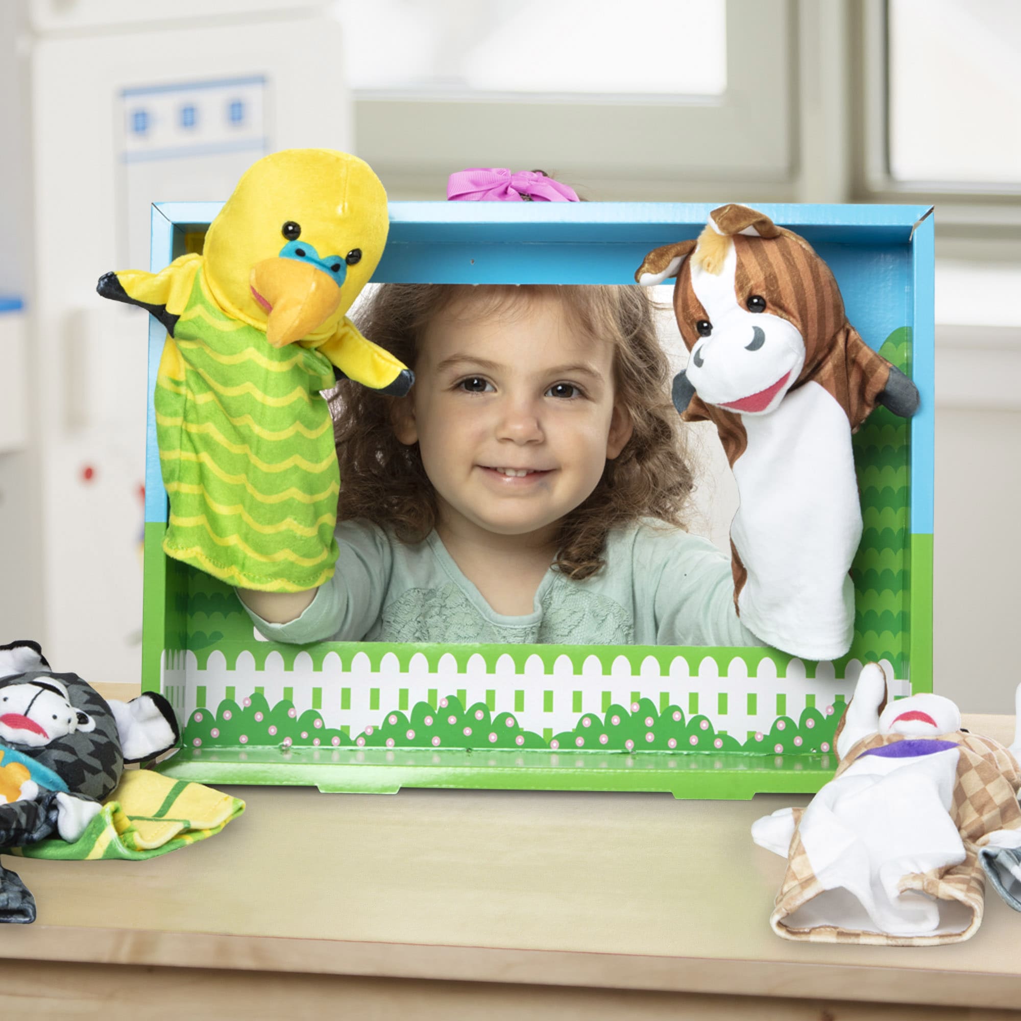 Melissa & Doug Pet Buddies Hand Puppets (6 Pc)