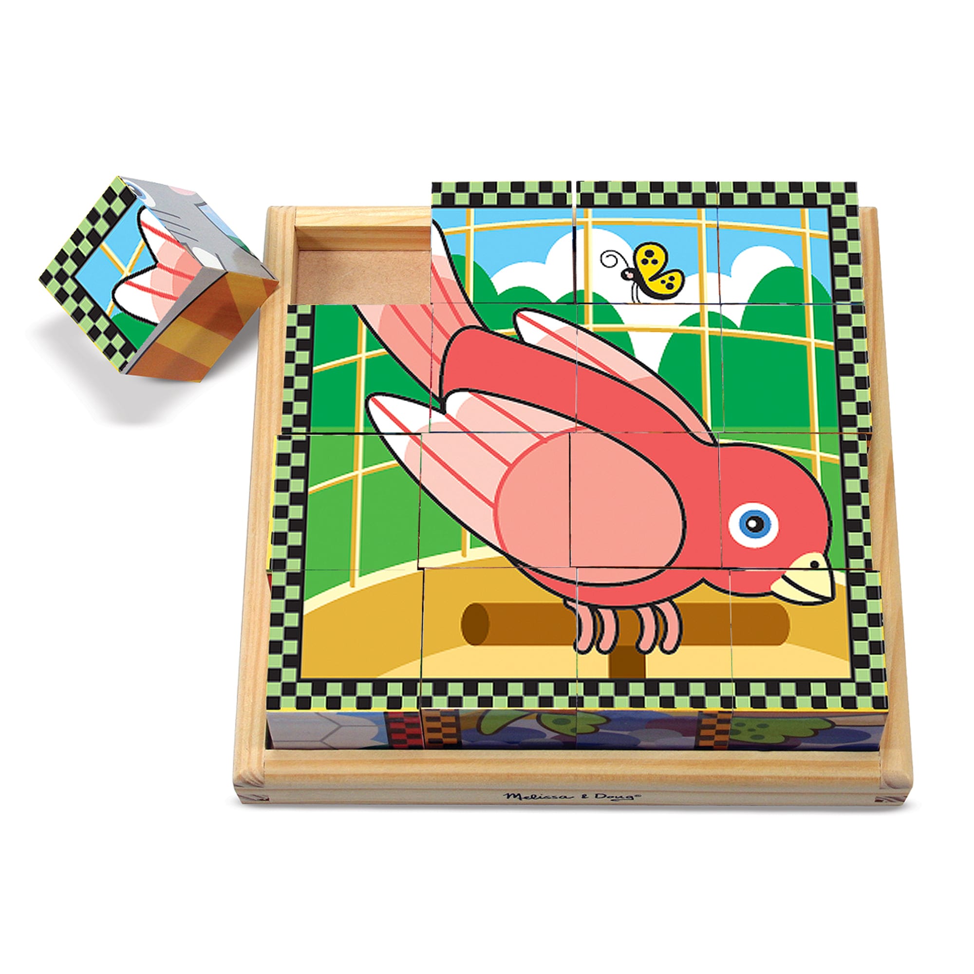 Melissa & Doug Pets Cube Puzzle