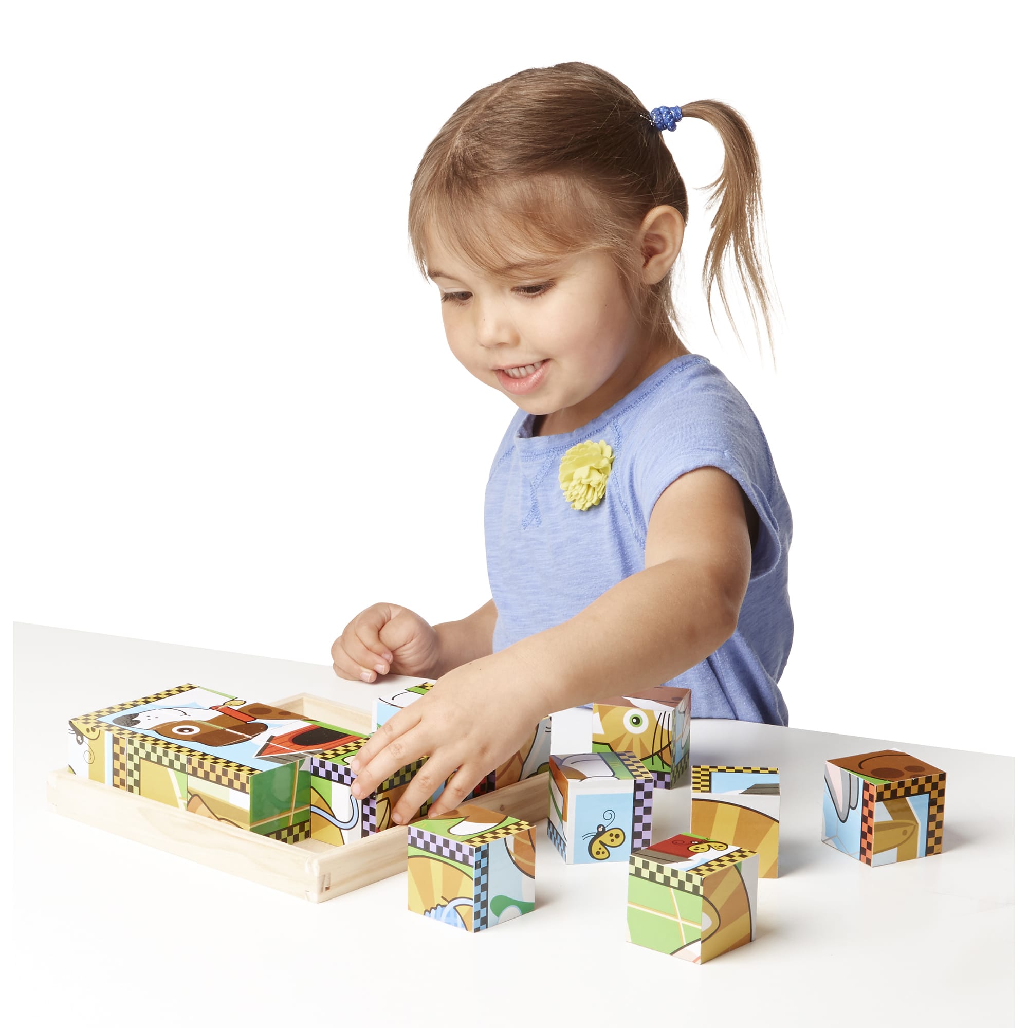 Melissa & Doug Pets Cube Puzzle