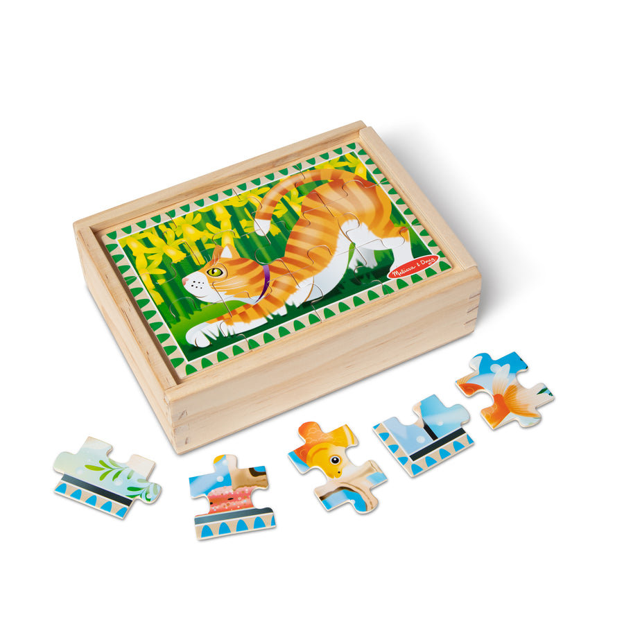 Melissa & Doug Pets Puzzles in a Box