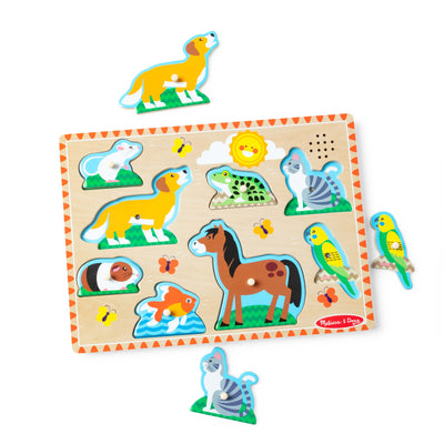 Melissa & Doug Pets Sound Puzzle