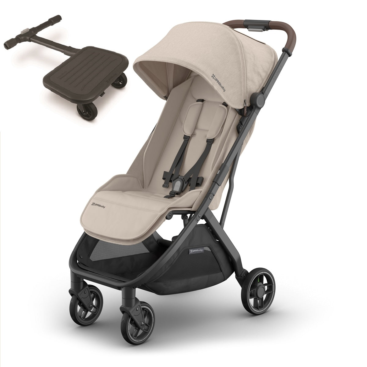 UPPAbaby MINU V3 Stroller + PiggyBack Bundle in Ada