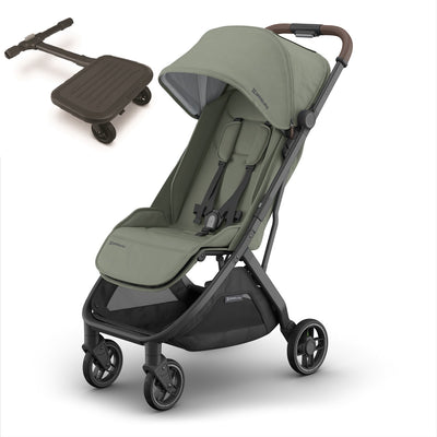 UPPAbaby MINU V3 Stroller + PiggyBack Bundle in Evelyn