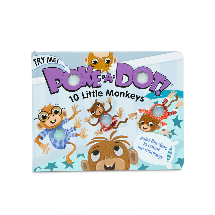 Melissa & Doug Poke-A-Dot 10 Little Monkeys