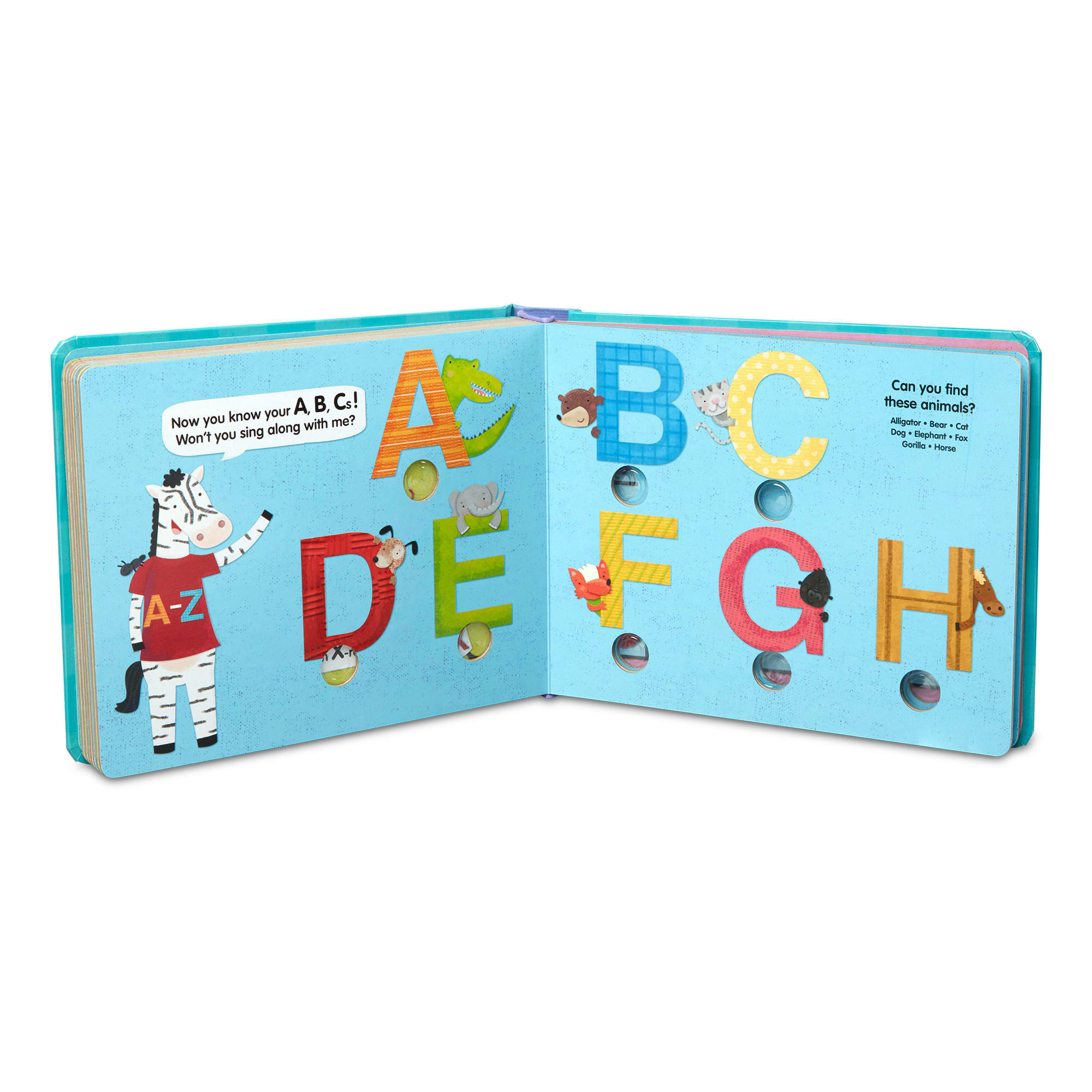 Melissa & Doug Poke-a-Dot - An Alphabet Eye Spy Board Book