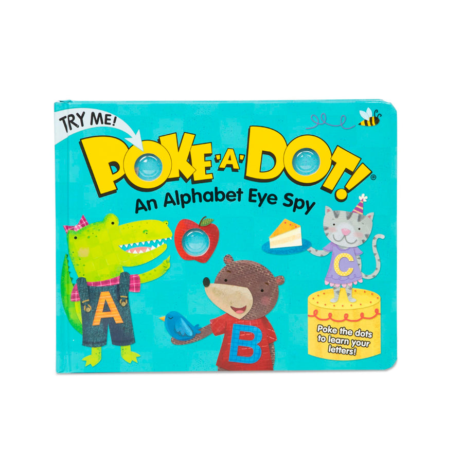 Melissa & Doug Poke-a-Dot - An Alphabet Eye Spy Board Book