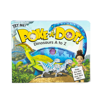 Melissa & Doug Poke-a-Dot - Dinosaurs A to Z Board Book