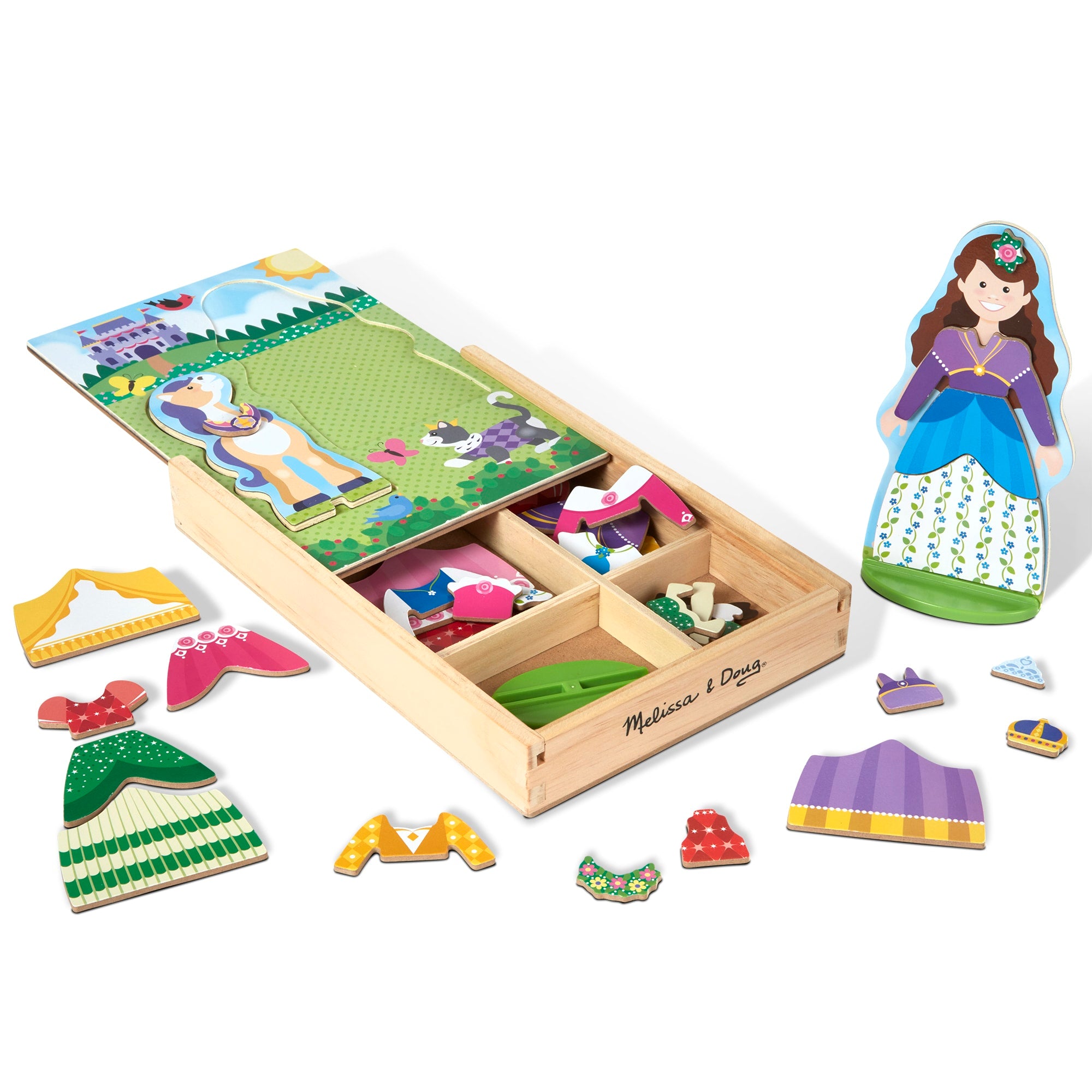 Princess Magnetic Dress-Up Play Set