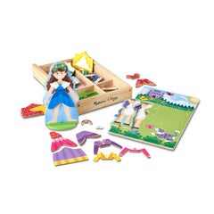 melissa and doug princess dress up magnetic Melissa & Doug Princess Magnetic Dress Up Play Set