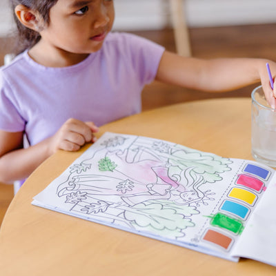 Melissa & Doug Princess Paint with Water Kids' Art Pad