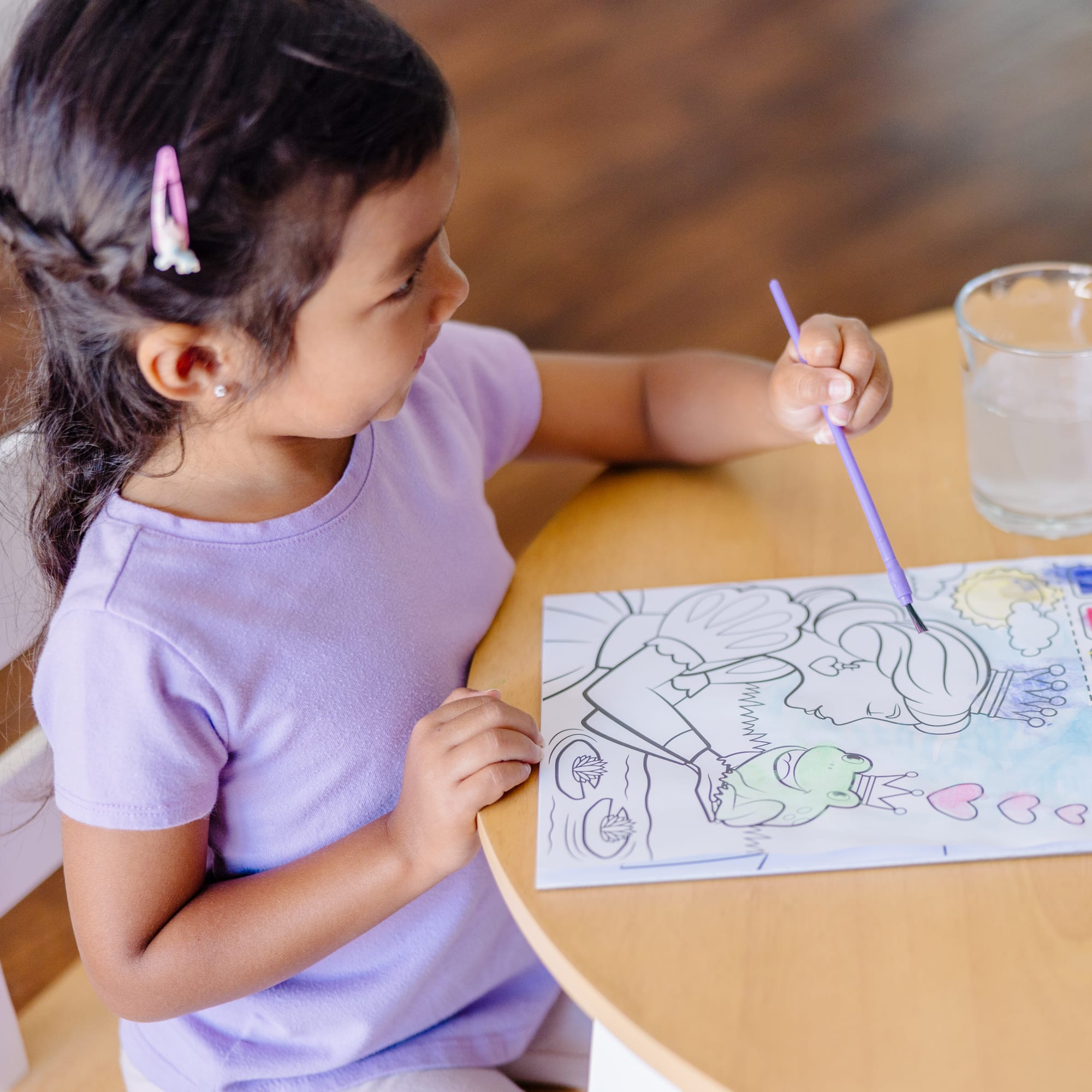 Melissa & Doug Princess Paint with Water Kids' Art Pad
