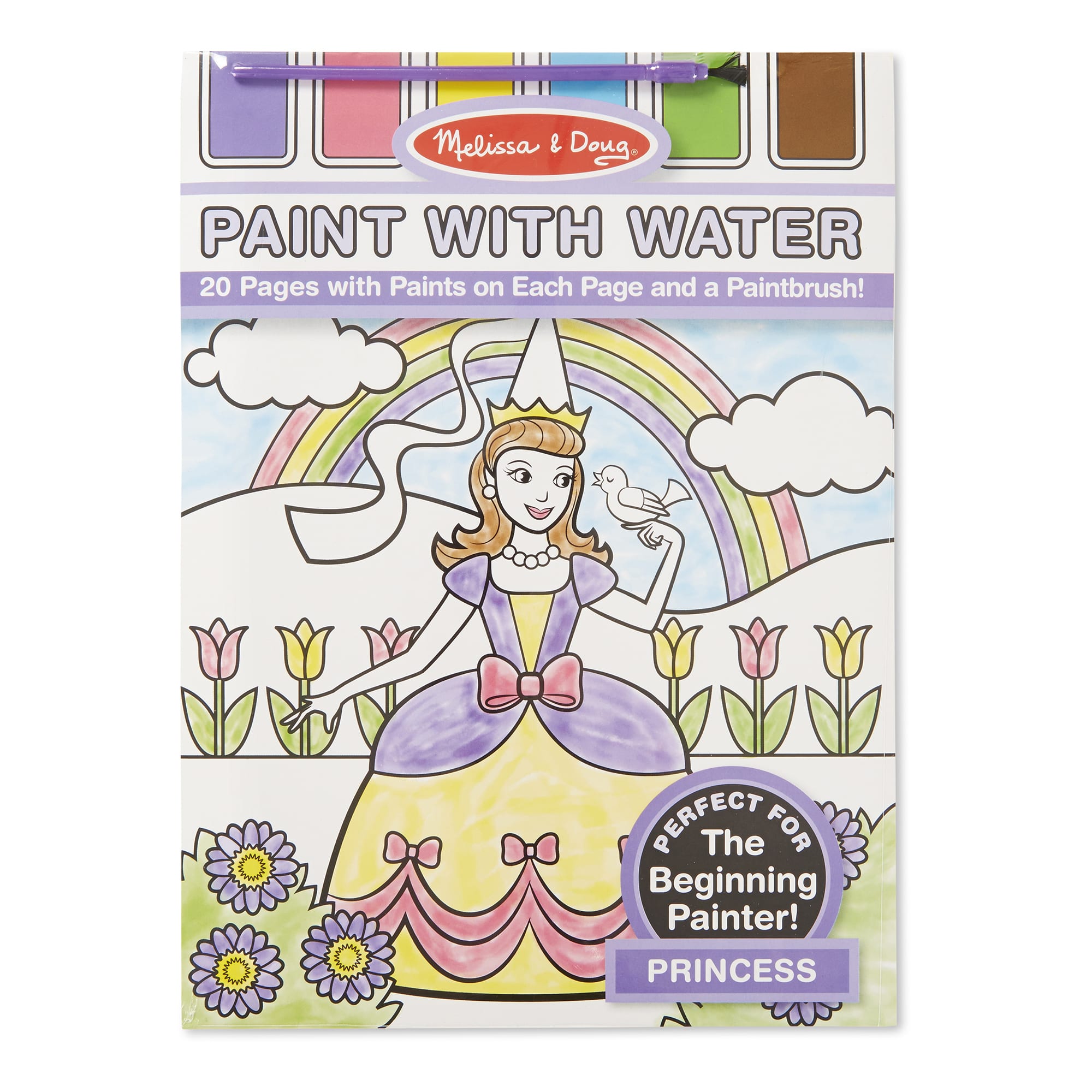 Melissa & Doug Princess Paint with Water Kids' Art Pad