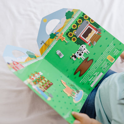 Melissa & Doug Puffy Sticker - Farm